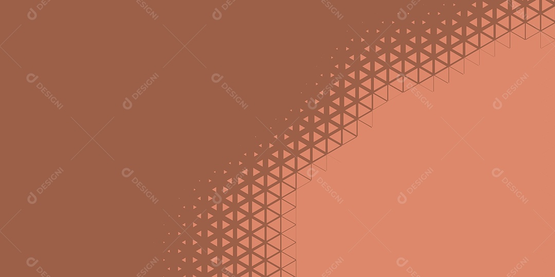 Background Hexágono Abstrato Marrom Ilustração Vetor EPS