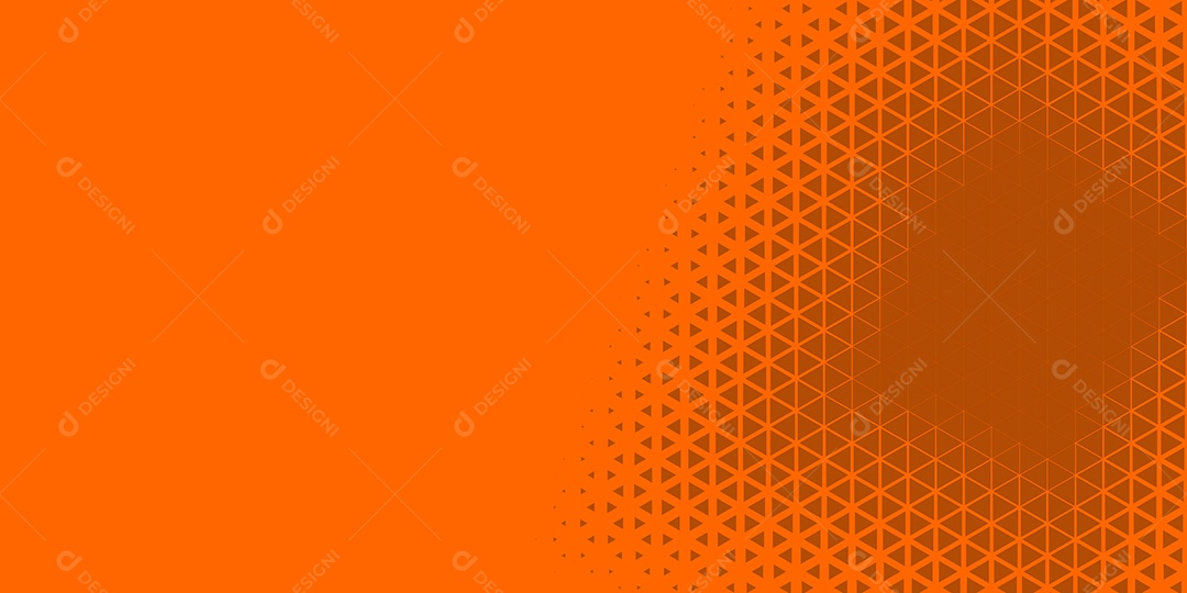 Background Hexágono Abstrato Laranja Ilustração Vetor EPS