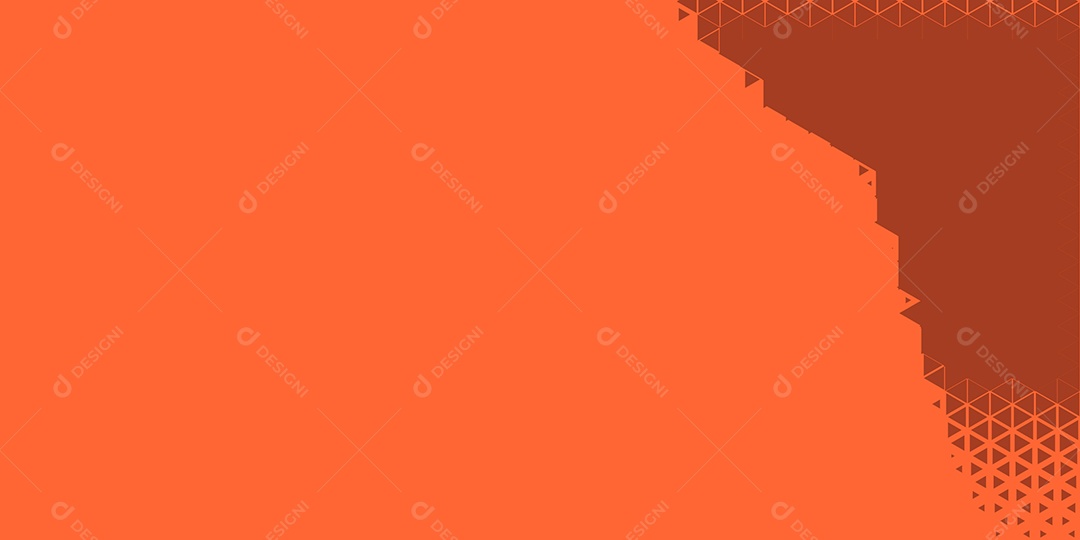 Background Hexágono Abstrato Laranja Ilustração Vetor EPS