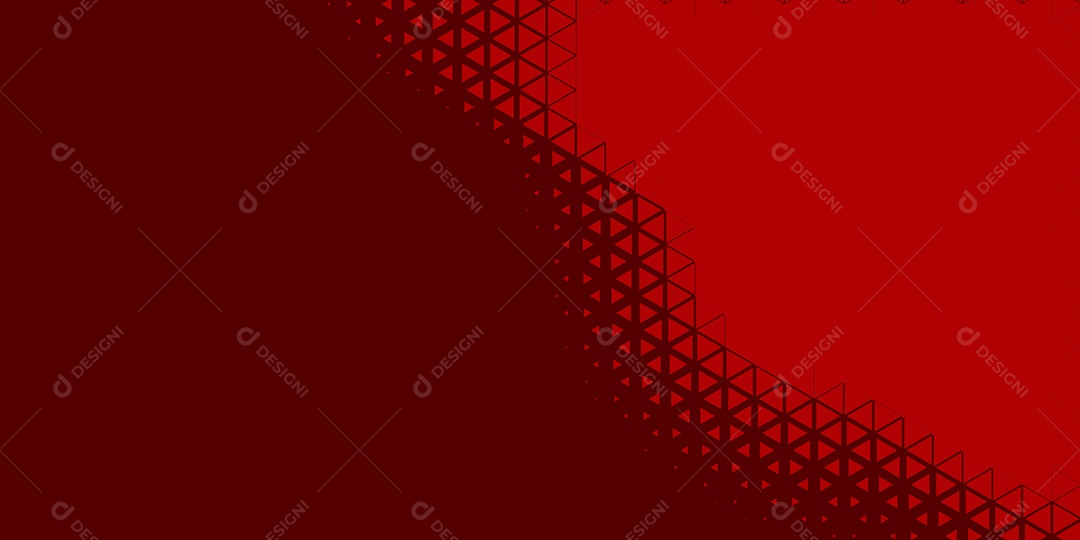 Background Hexágono Abstrato Vermelho Ilustração Vetor EPS