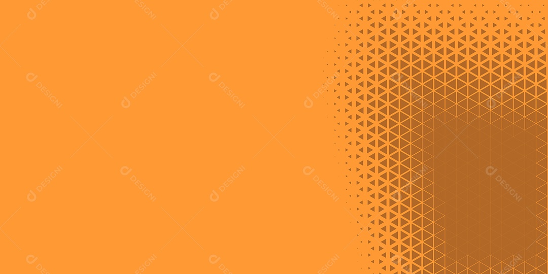 Background Hexágono Abstrato Laranja Ilustração Vetor EPS