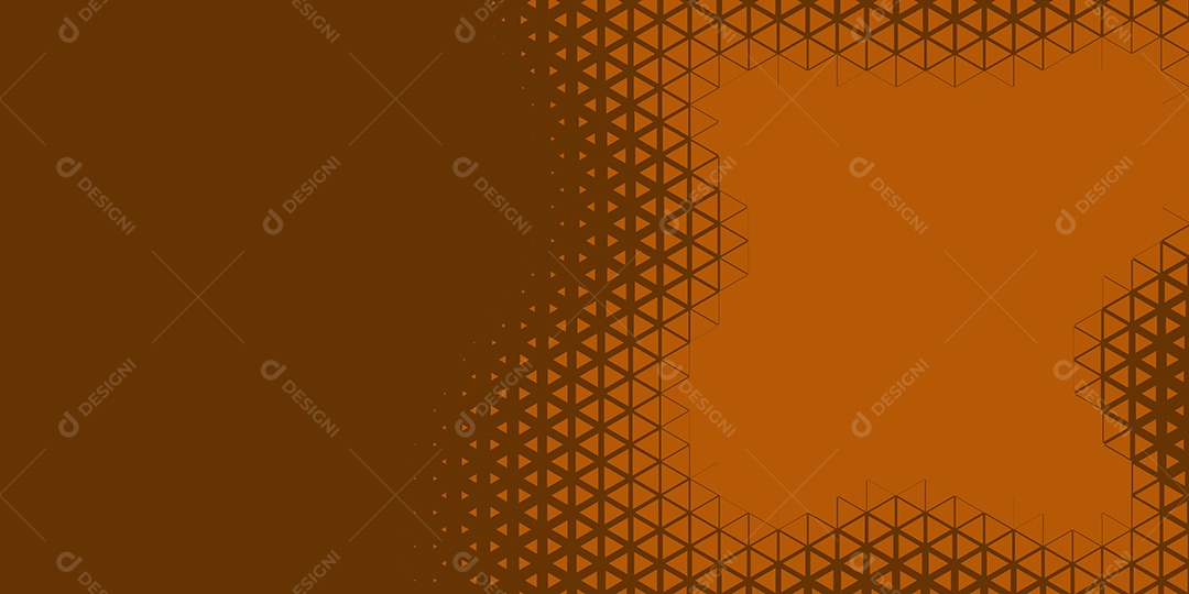 Background Hexágono Abstrato Marrom Ilustração Vetor EPS