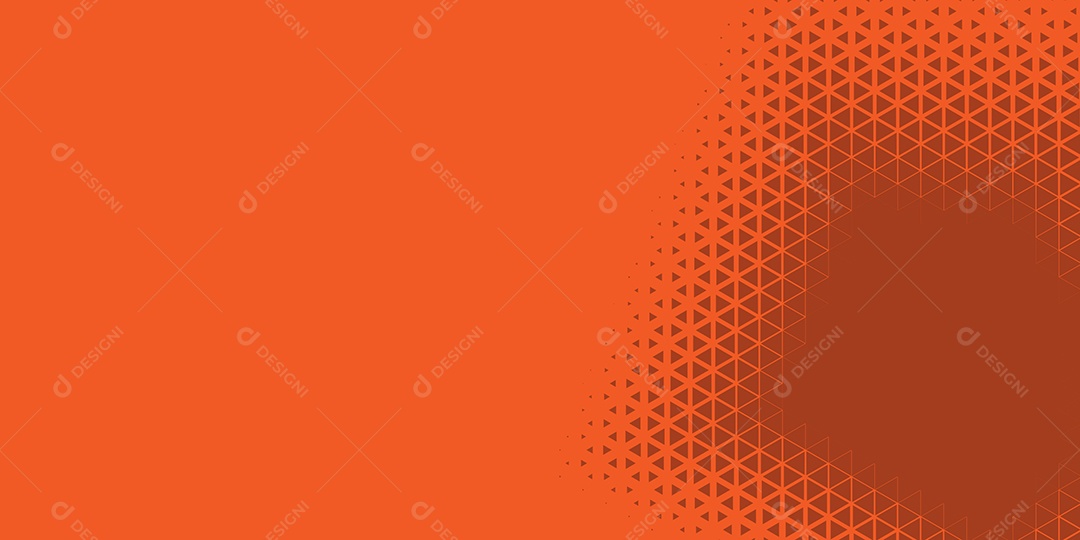 Background Hexágono Abstrato Laranja Ilustração Vetor EPS