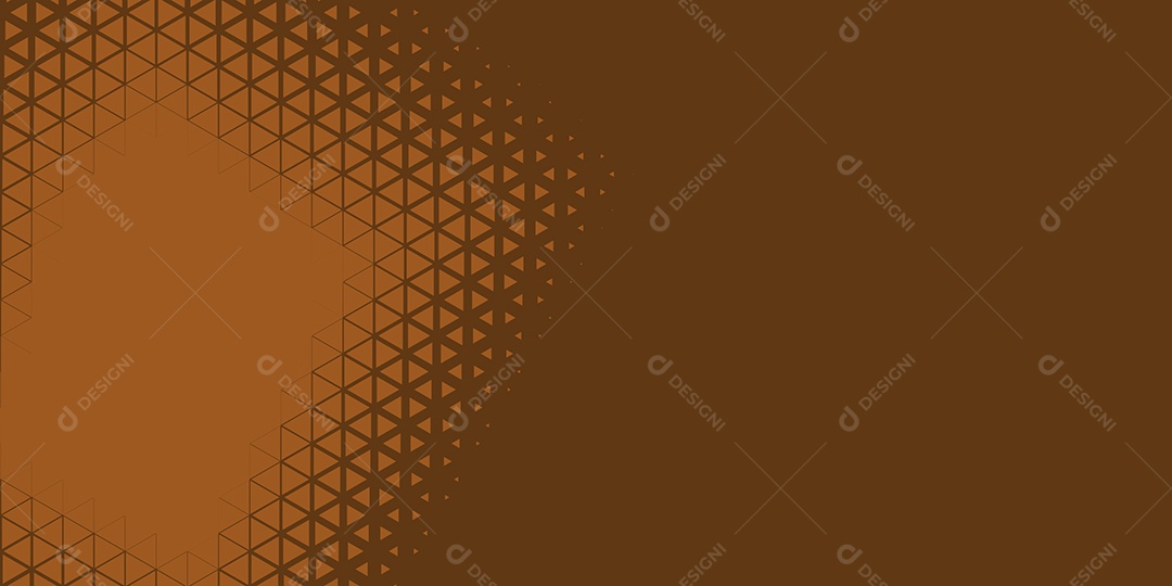 Background Hexágono Abstrato Marrom Ilustração Vetor EPS