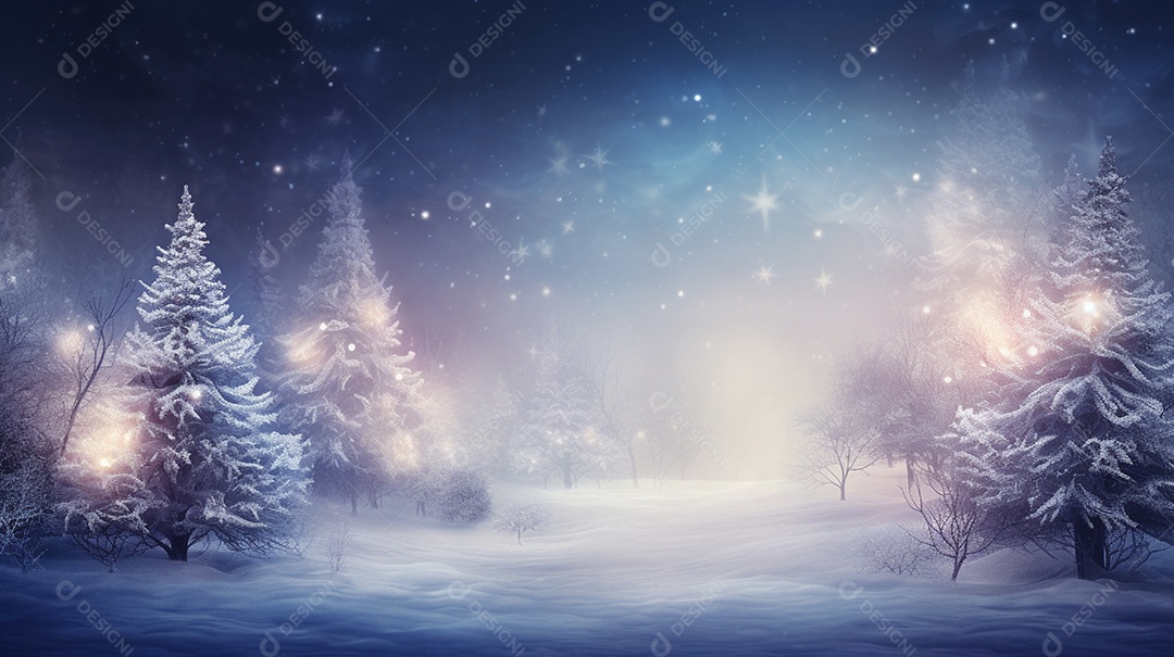 Fundo cenário de natal