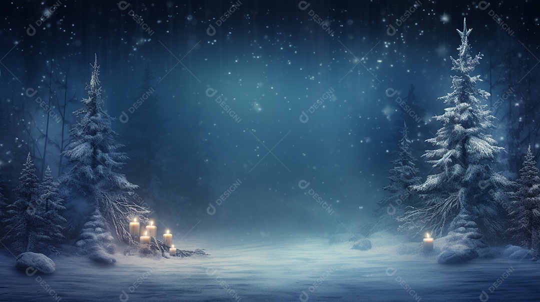 Fundo cenário de natal