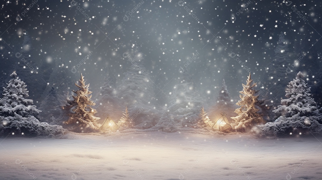 Fundo de cenário para natal