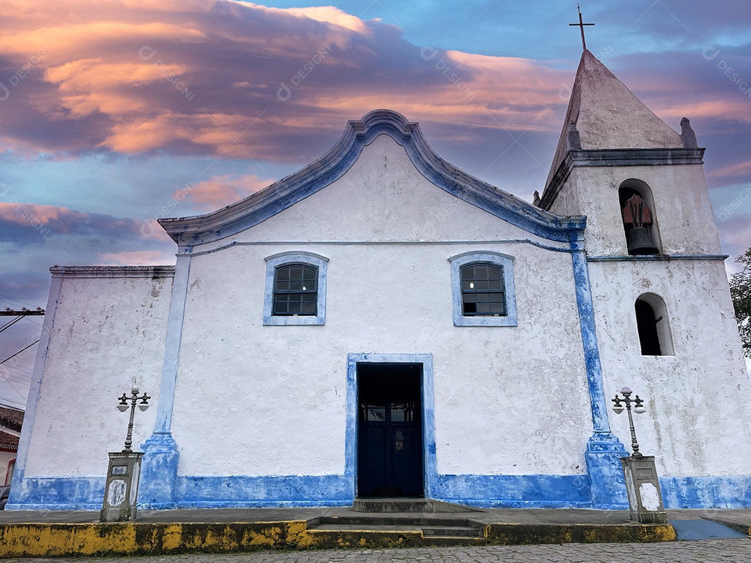 Igreja de Cananéia no vale do Ribeira em São Paulo