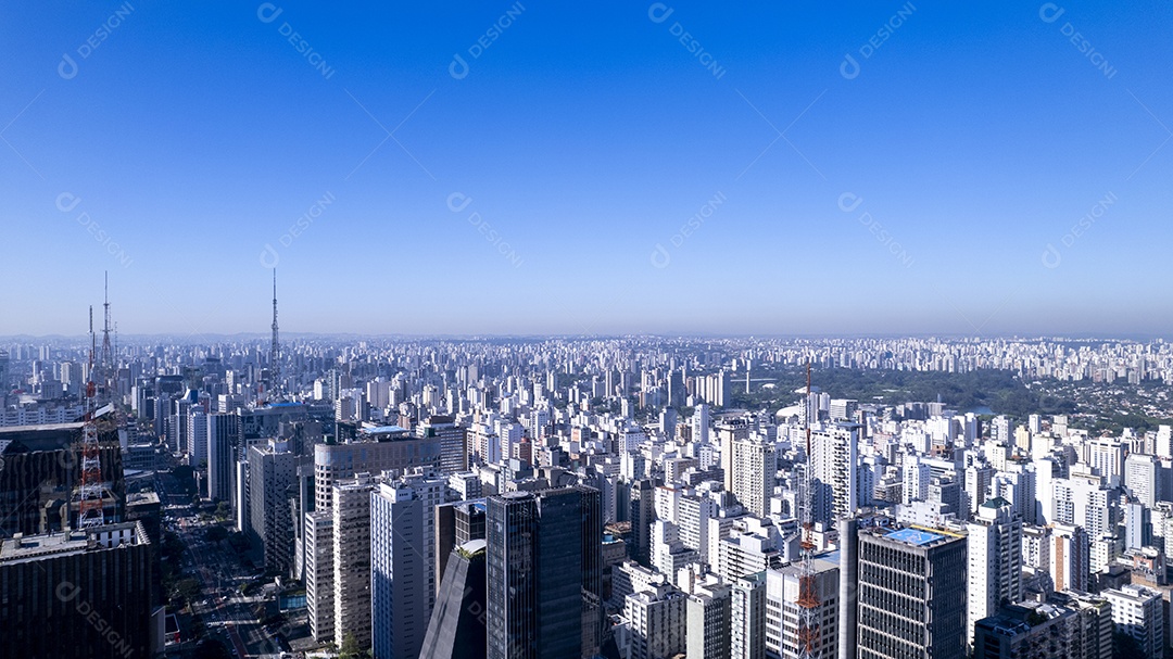 Vista de avenida paulista
