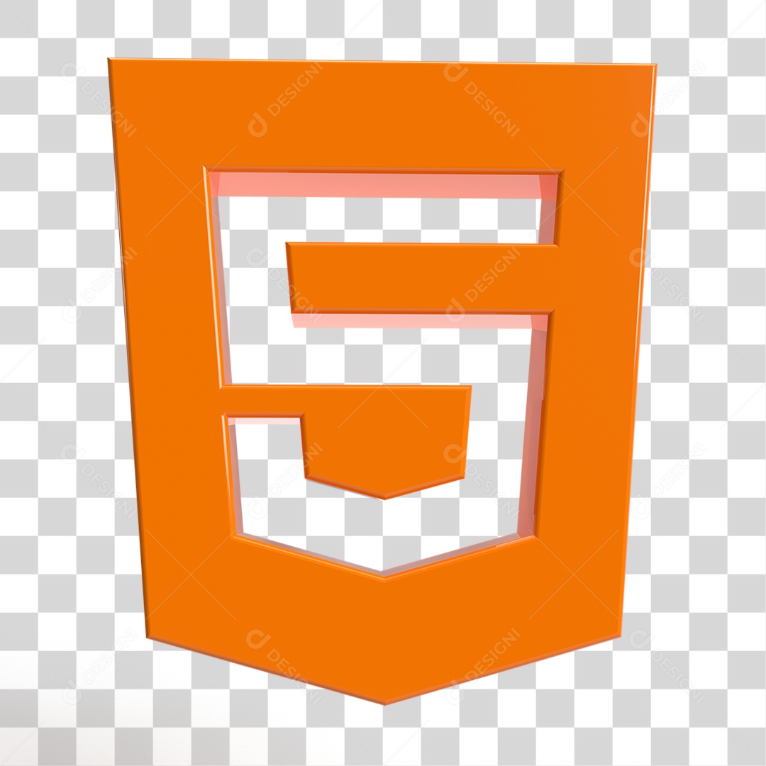 Ícone do Html5 para Mídias Sociais PNG Transparente