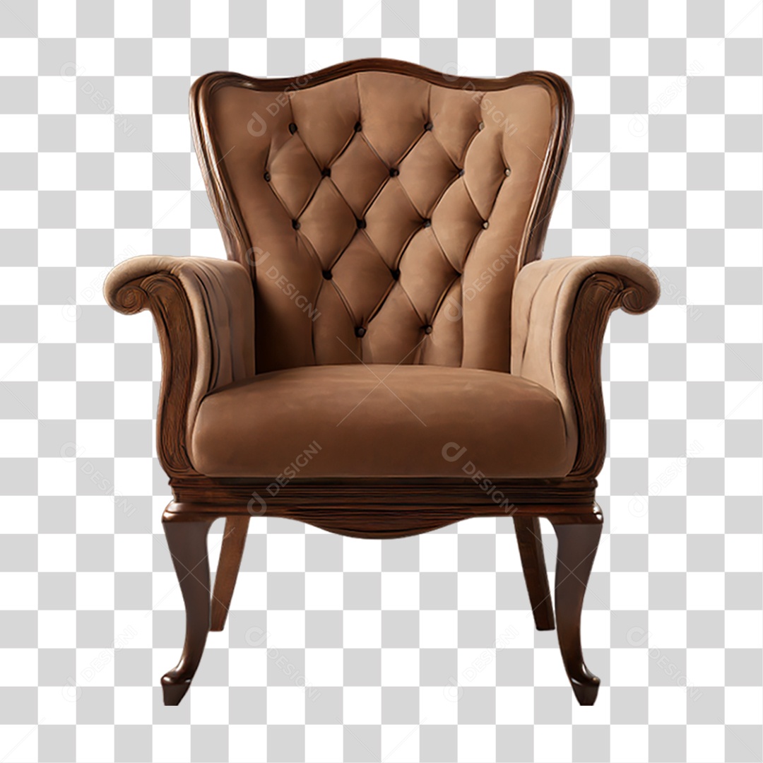 Sofá Poltronas PNG Transparente