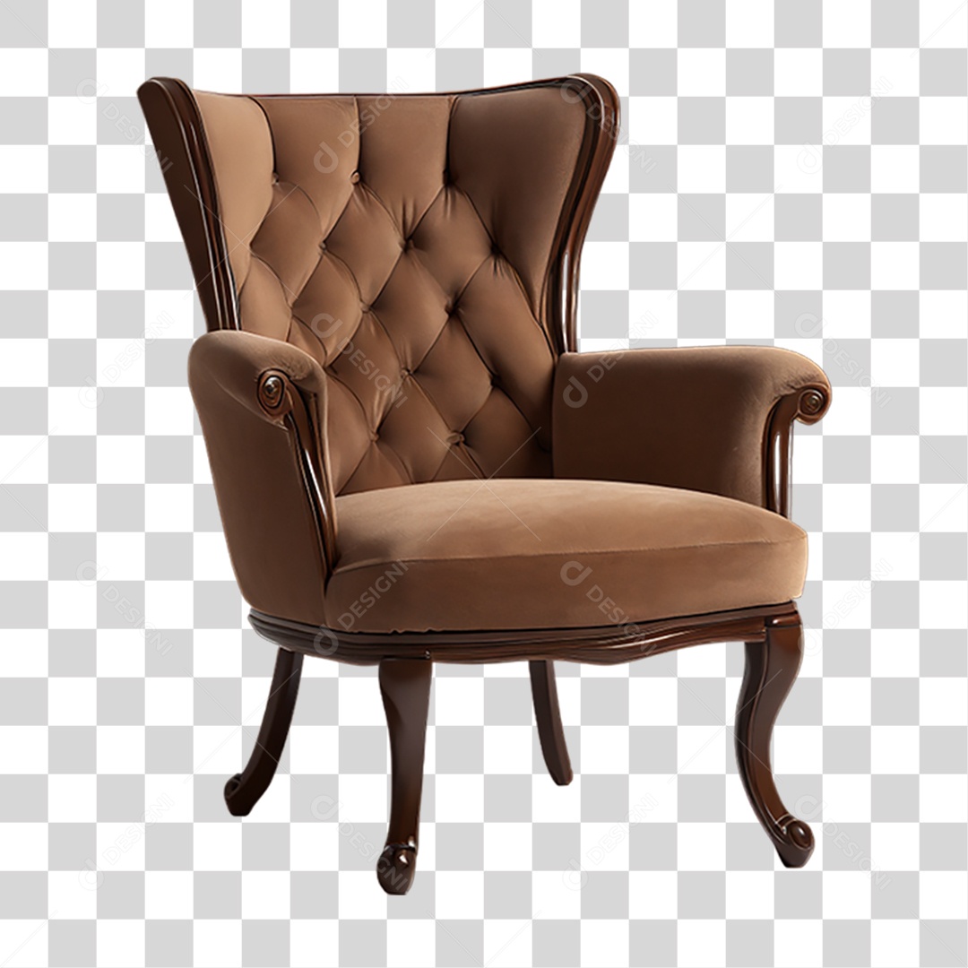 Sofá Poltronas PNG Transparente