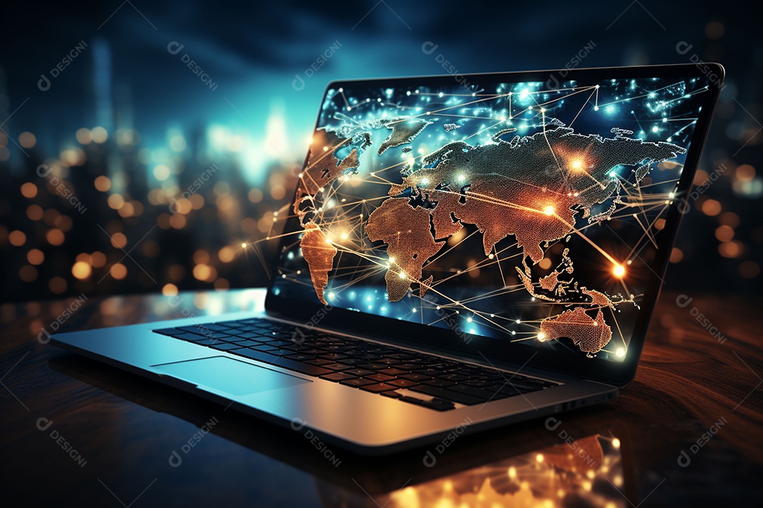 Tecnologia Ícones de dispositivos digitais gráfico de palavras