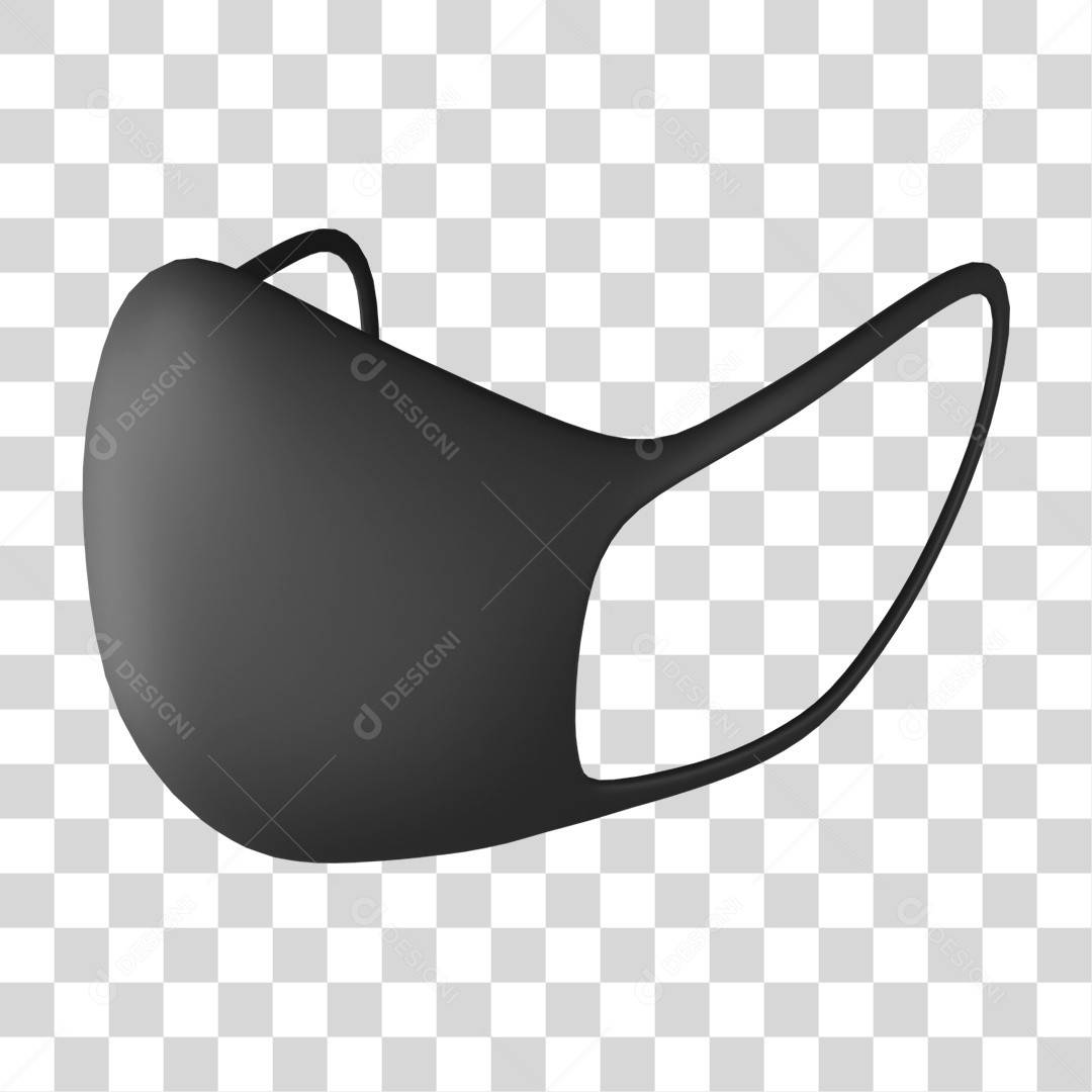 Máscara Contra Vírus PNG Transparente