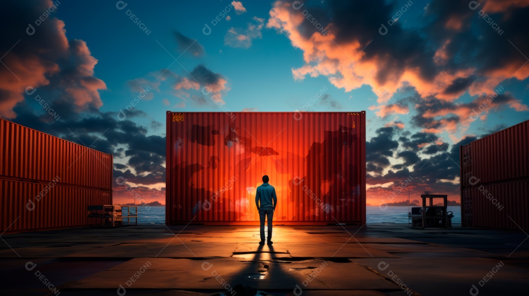 Técnico de engenharia observando equipe de trabalhadores em plataforma de aço de alta qualidade criada por IA generativa realista (32)Técnico de engenharia observando equipe de trabalhadores em plataforma de aço de alta qualidade criada por IA generat