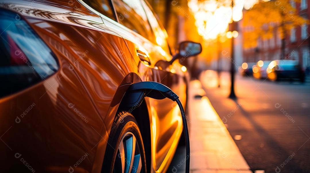 Vagas de estacionamento para carregar carros elétricos.