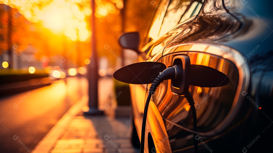 Vagas de estacionamento para carregar carros elétricos.