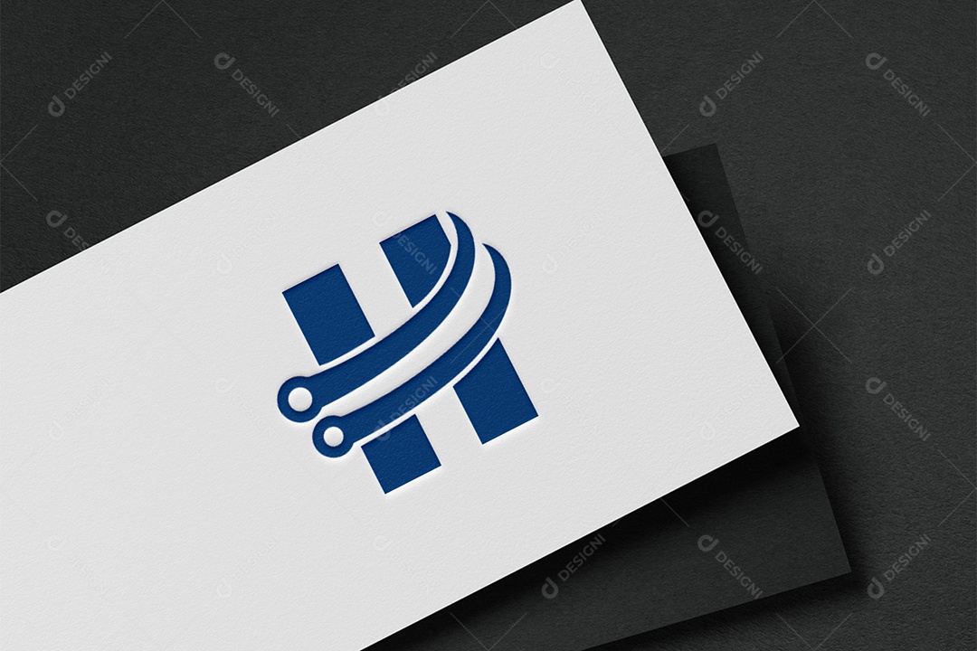 Modelo de Logo Ilustração Vetor PSD + AI Editável