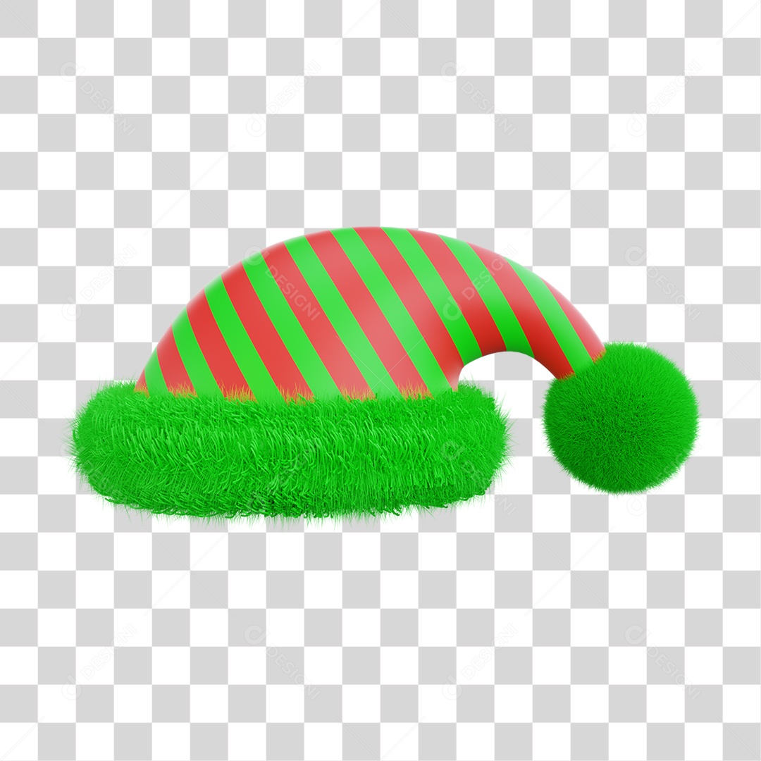 3D Christmas Hat Merry Christmas Transparent PNG Element