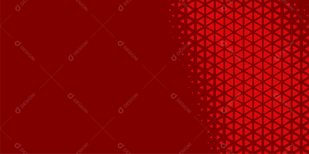Background Hexágono Abstrato Vermelho Ilustração Vetor EPS