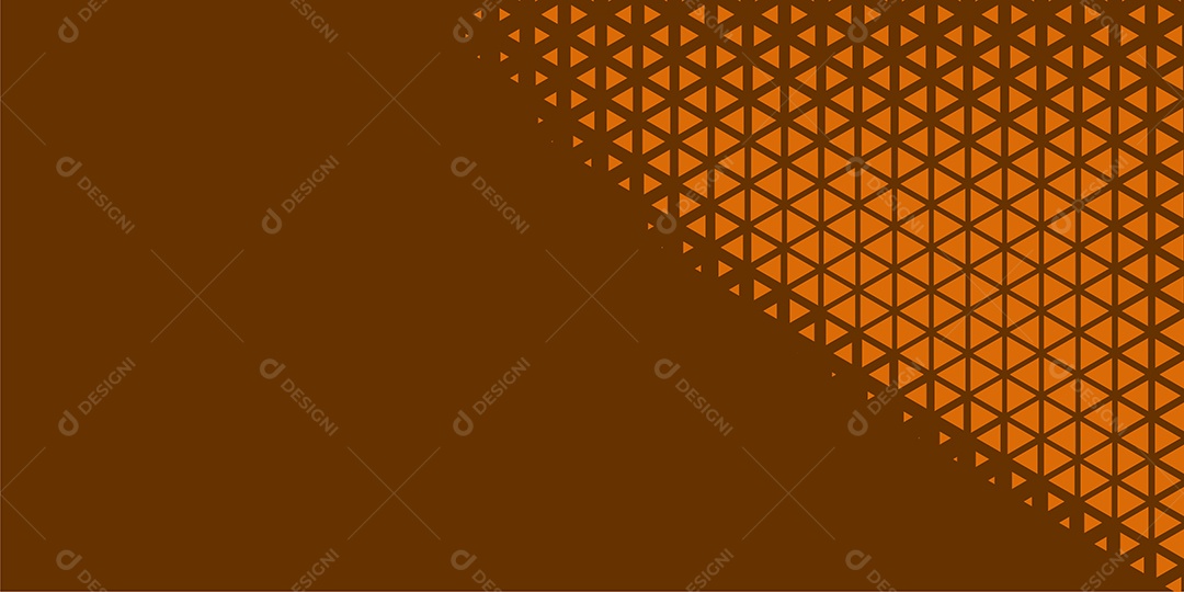 Background Hexágono Abstrato Marrom Ilustração Vetor EPS