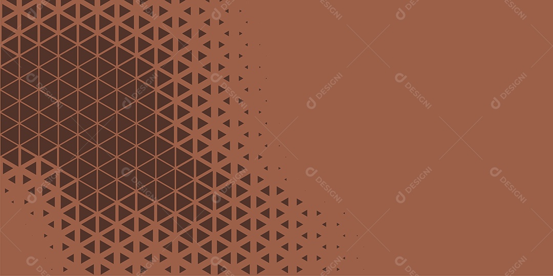 Background Hexágono Abstrato Marrom Ilustração Vetor EPS