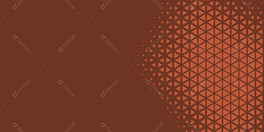 Background Hexágono Abstrato Marrom Ilustração Vetor EPS