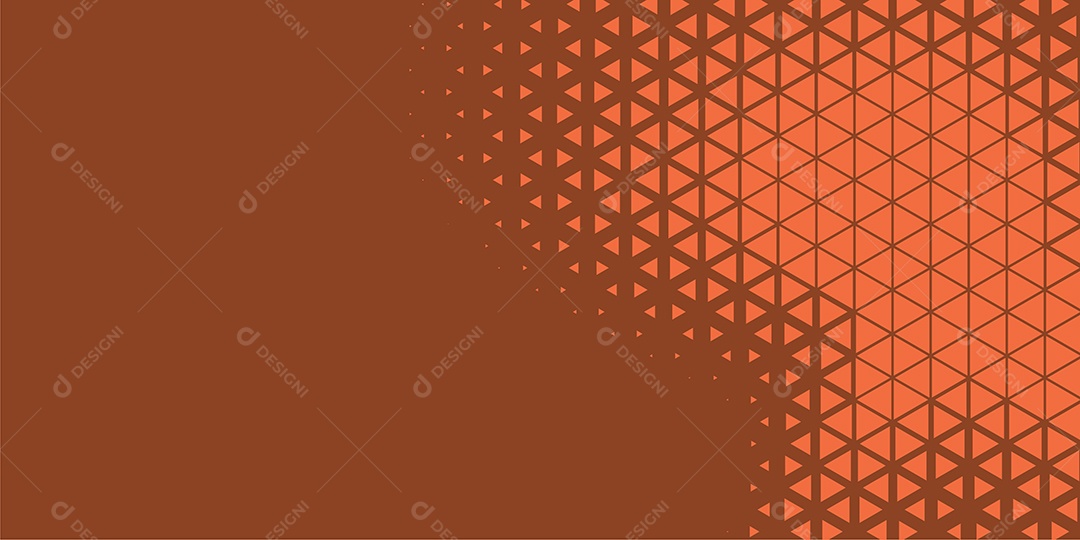 Background Hexágono Abstrato Marrom Ilustração Vetor EPS