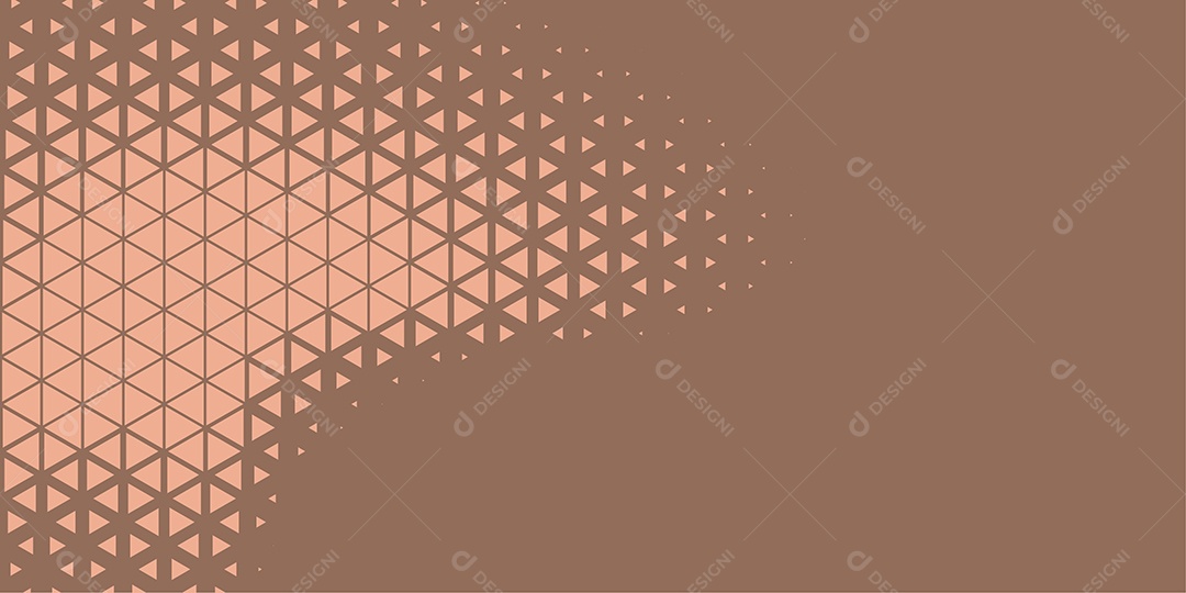 Background Hexágono Abstrato Marrom Ilustração Vetor EPS