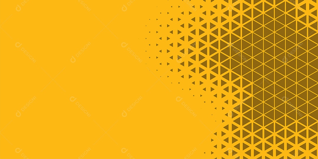 Background Hexágono Abstrato Amarelo Ilustração Vetor EPS