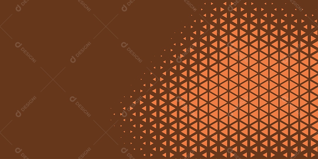 Background Hexágono Abstrato Marrom Ilustração Vetor EPS