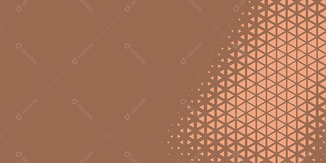 Background Hexágono Abstrato Marrom Ilustração Vetor EPS