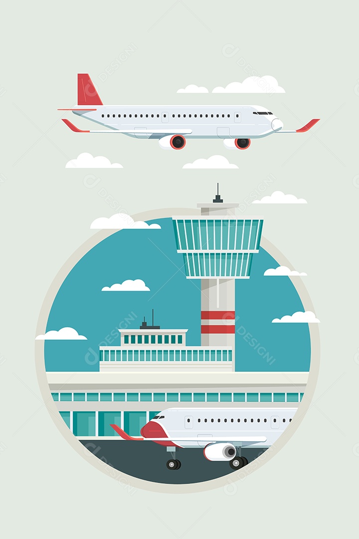 Conceito de Transporte de Passageiros Vetor EPS