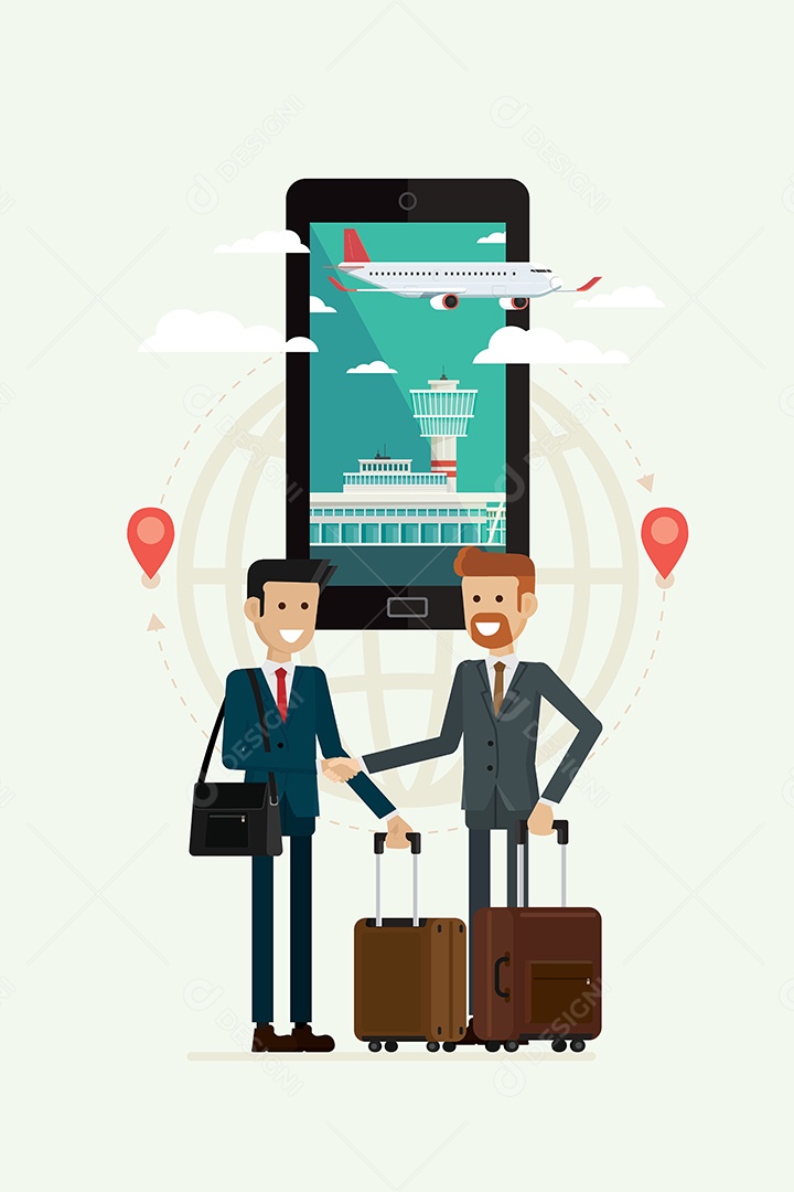 Conceito de Transporte de Passageiros Vetor EPS