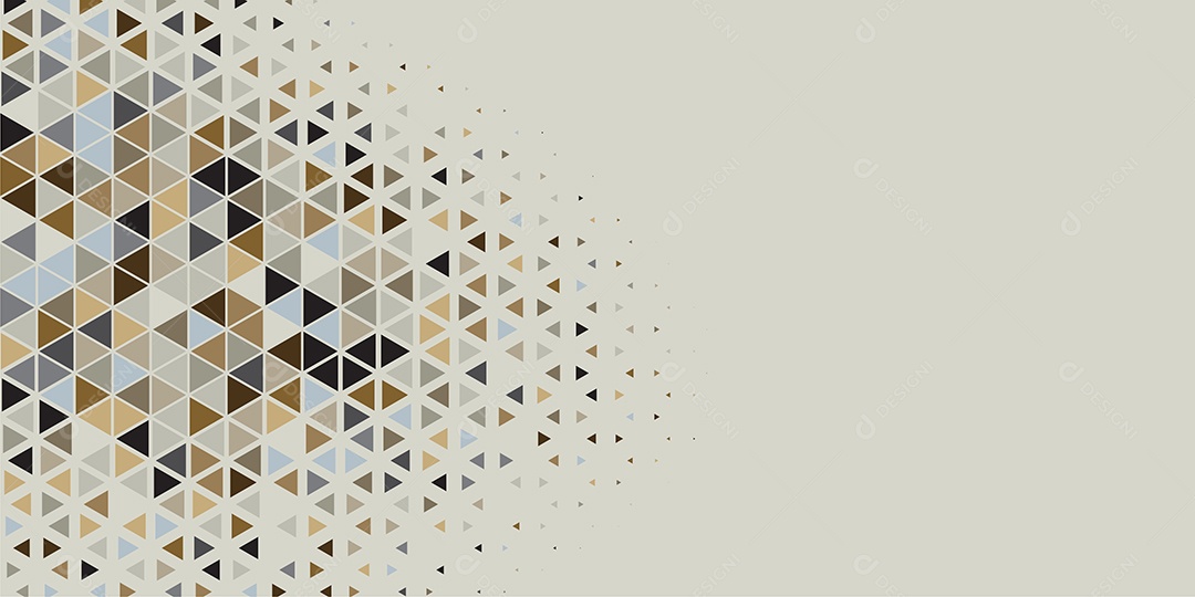 Background Triángulos Abstrato Ilustração Vetor EPS