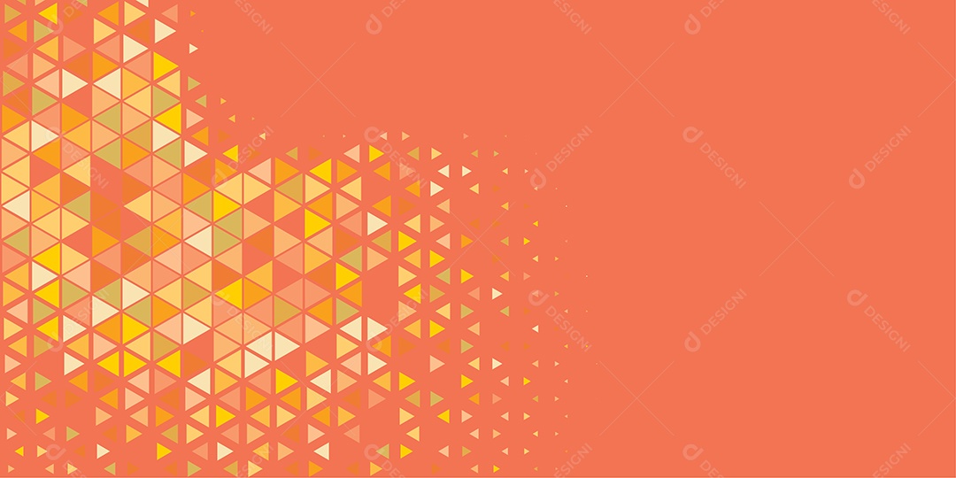 Background Triángulos Abstrato Ilustração Vetor EPS