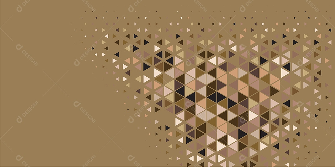 Background Triángulos Abstrato Ilustração Vetor EPS