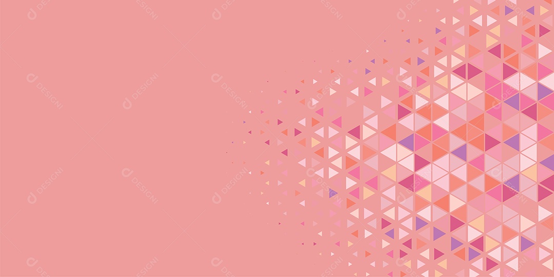 Background Triángulos Abstrato Ilustração Vetor EPS