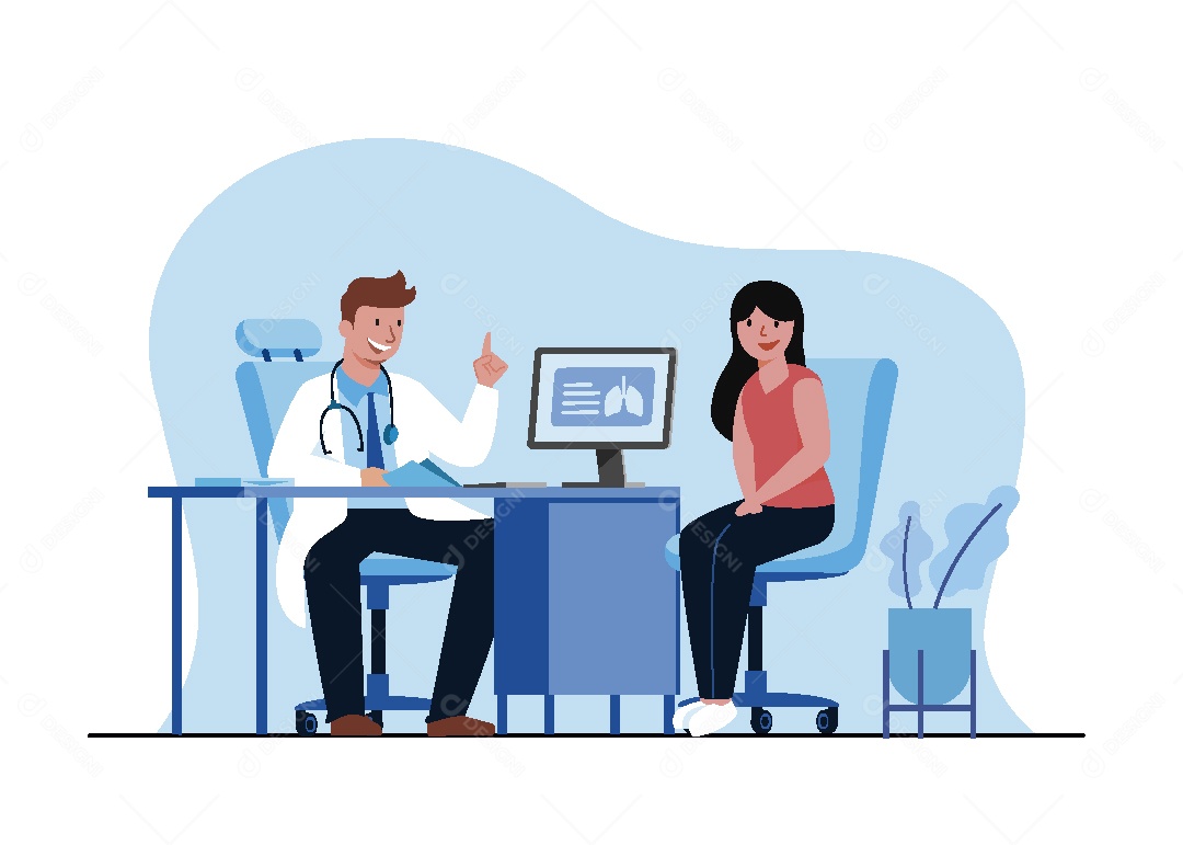 Serviços Médicos Ilustração Vetor EPS