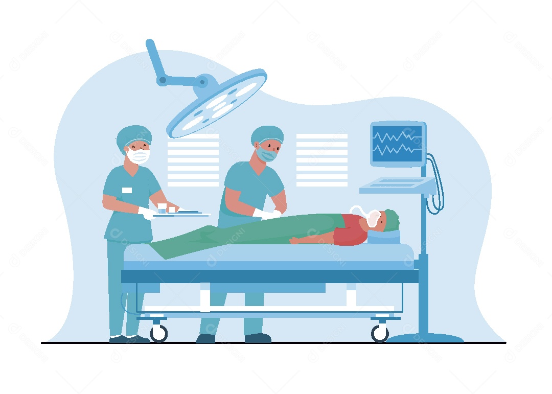 Serviços Médicos Ilustração Vetor EPS