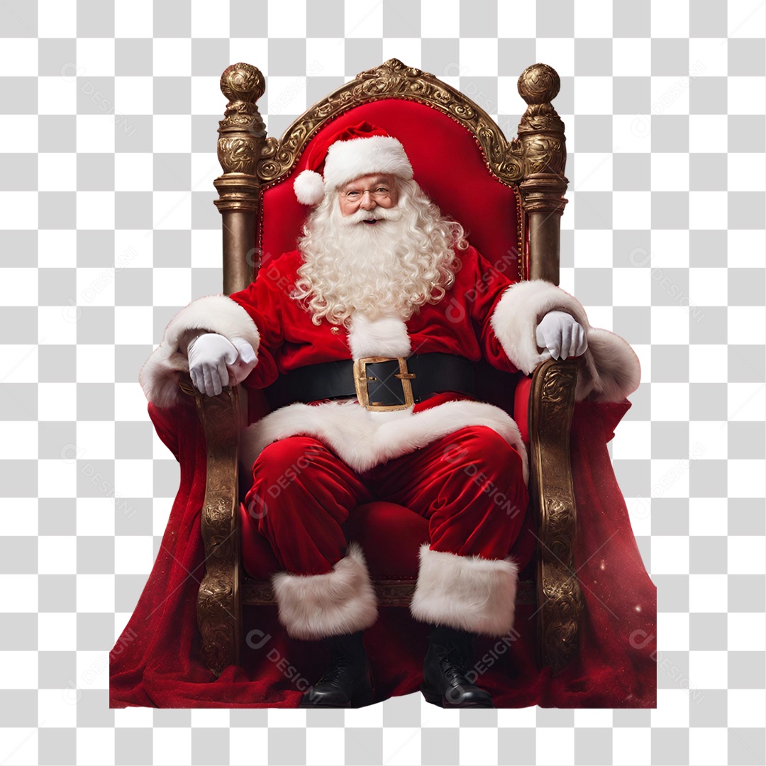 Papai Noel PNG Transparente