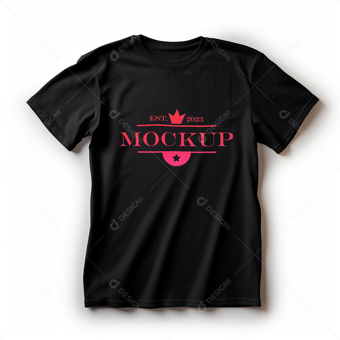 Mockup De Camisa T Shirt PSD Editável