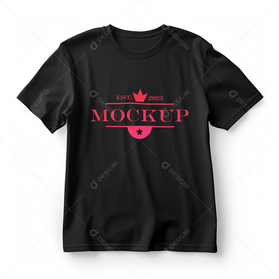 Mockup De Camisa T Shirt PSD Editável