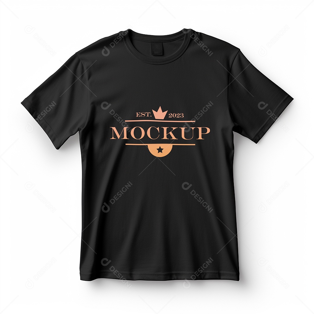 Mockup De Camisa T Shirt PSD Editável