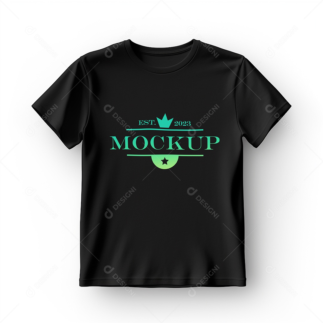 Mockup De Camisa T Shirt PSD Editável