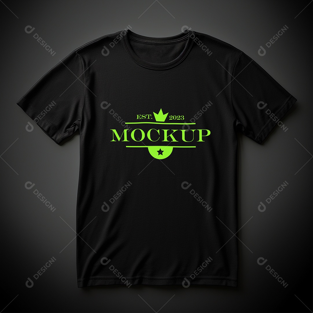 Mockup De Camisa T Shirt PSD Editável