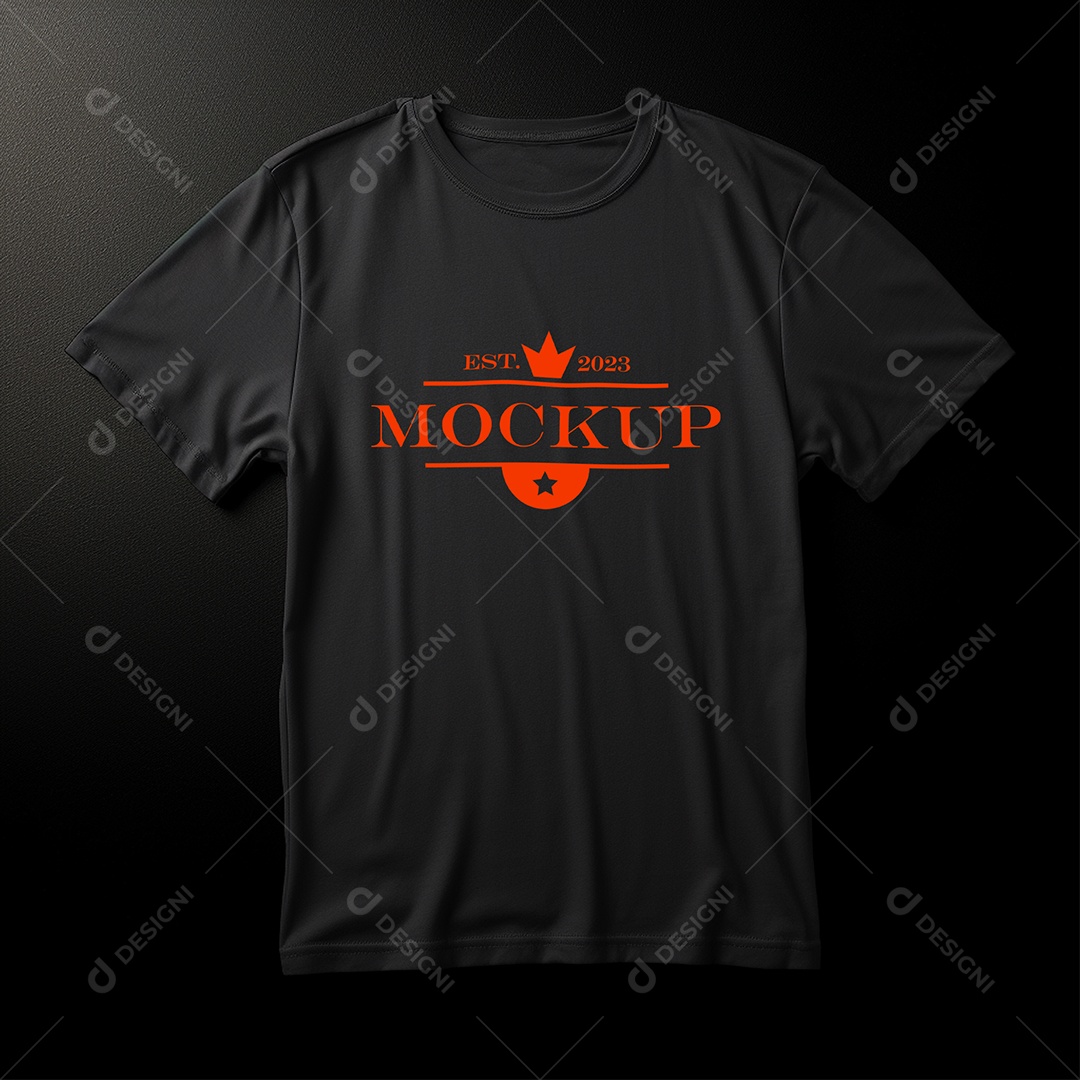 Mockup De Camisa T Shirt PSD Editável