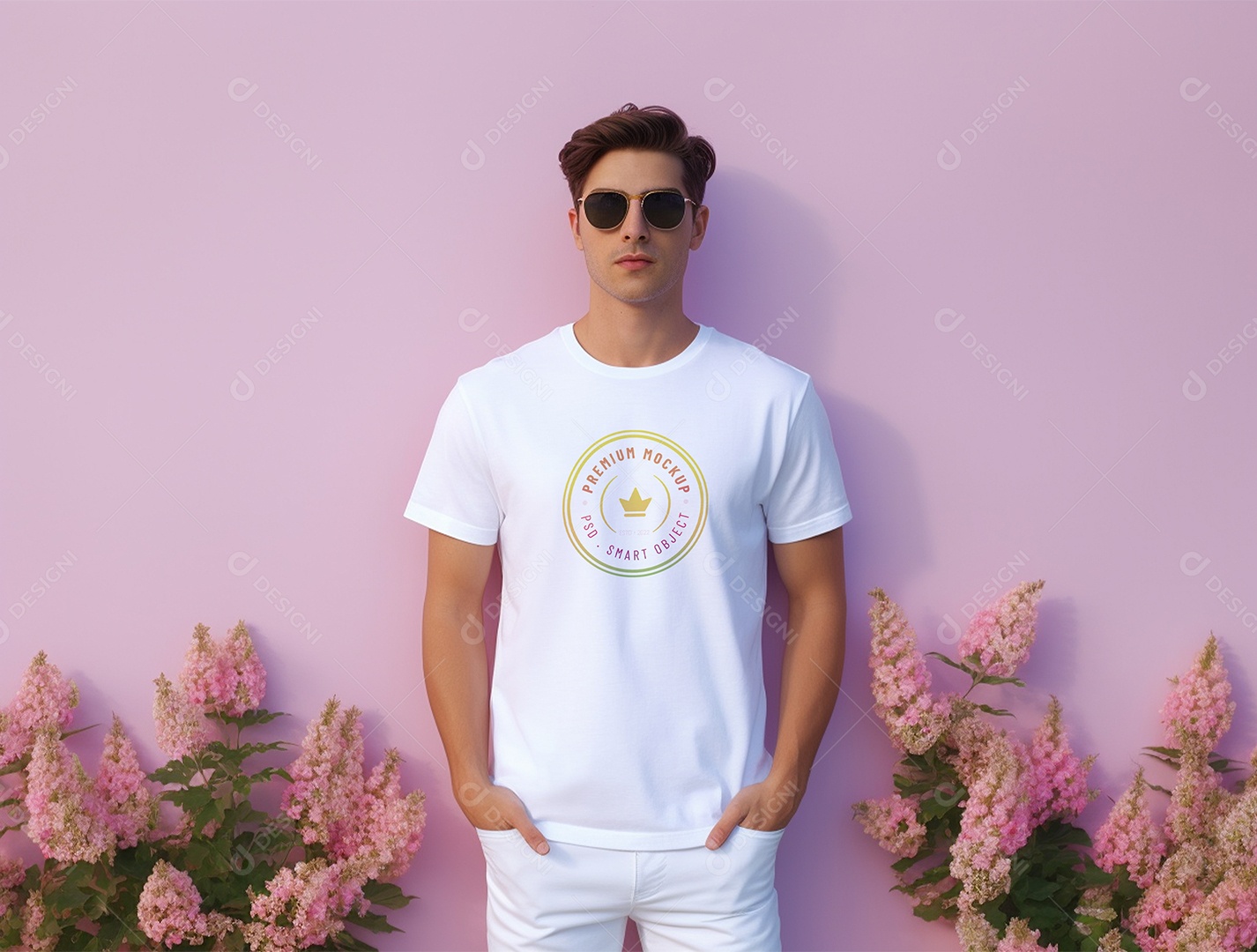 Modelo de Logo de Empresa PSD Editável