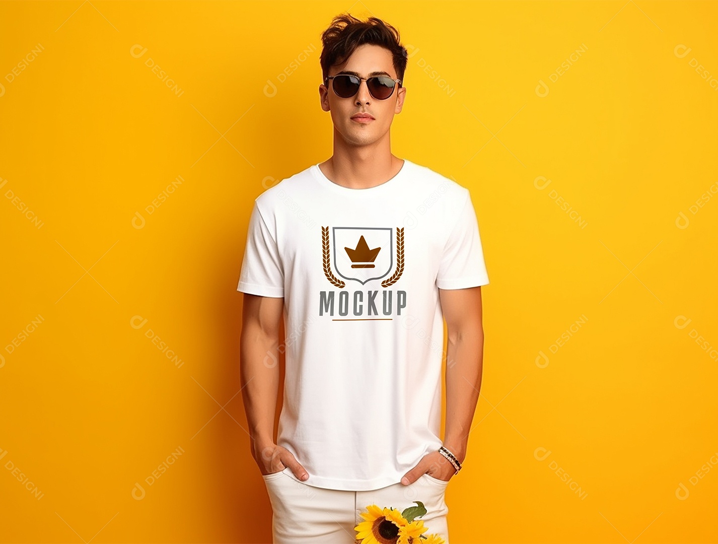 Modelo de Logo de Empresa PSD Editável