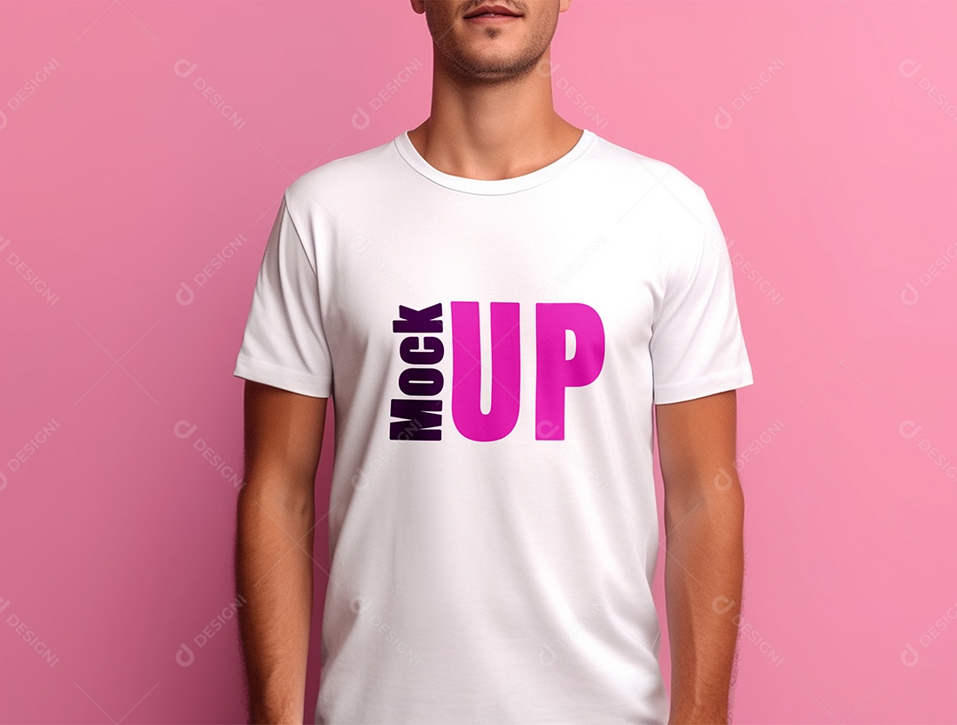 Mockup De Camisa T Shirt PSD Editável